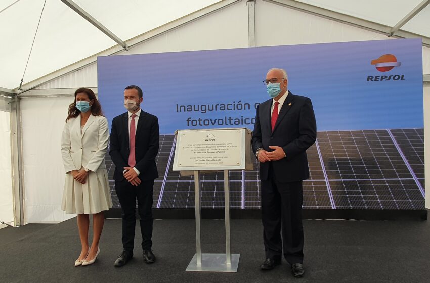  Inauguración del complejo fotovoltaico de Repsol ‘Kappa’ en Manzanares