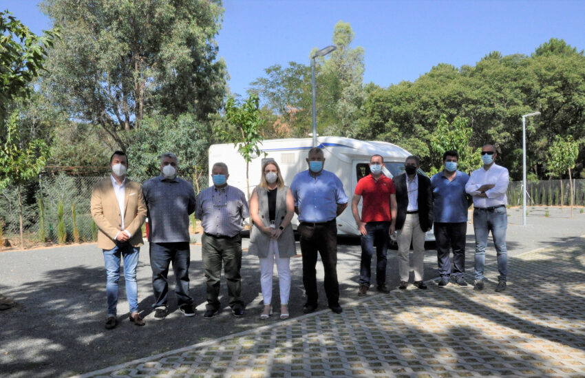  La Diputación promueve servicios de calidad para autocaravanistas en pleno Parque Natural de Sierra Madrona y Valle de Alcudia