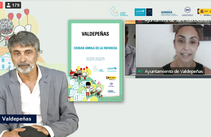  Valdepeñas recibe de UNICEF España el reconocimiento de ‘Ciudad Amiga de la Infancia’