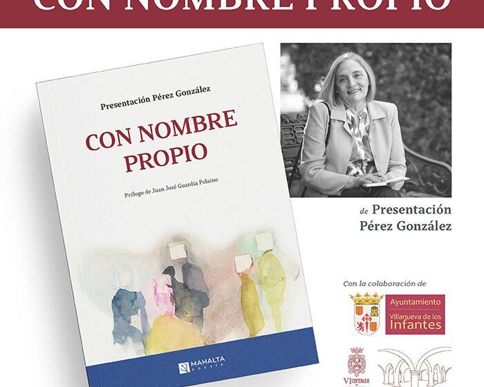  La poeta Presentación Pérez González dará a conocer su nuevo libro en Villanueva de los Infantes
