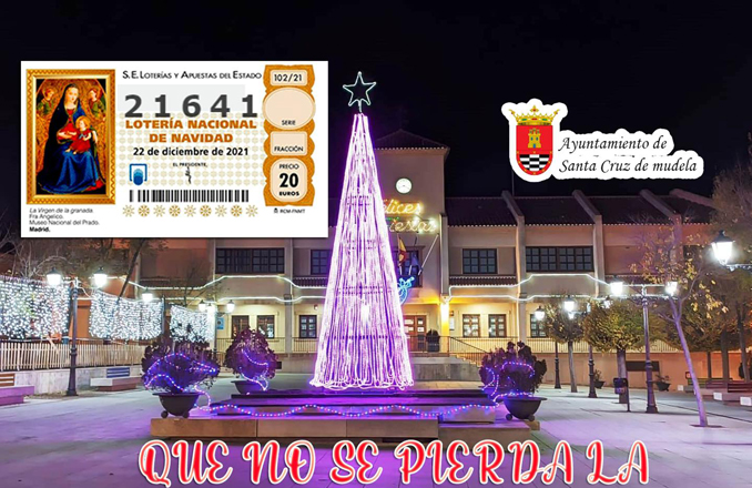  Todos los vecinos de Santa Cruz de Mudela jugarán un año más el mismo número de la Lotería de Navidad
