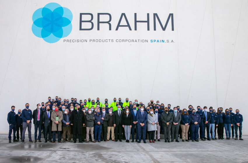  García-Page ha inaugurado la ampliación de las instalaciones de Brahm en Manzanares