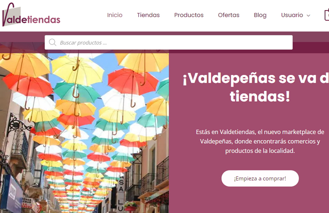  Valdetiendas.com, el nuevo Marketplace de Valdepeñas que se presenta como un gran escaparate