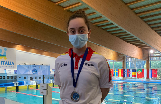  Beatriz Lérida asiste al World Para Swimming Series de Italia