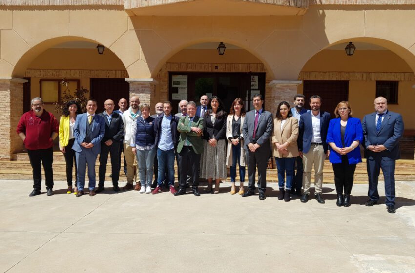  Caballero refuerza en la inauguración del centro de interpretación de las lagunas el compromiso de la Diputación con Ruidera