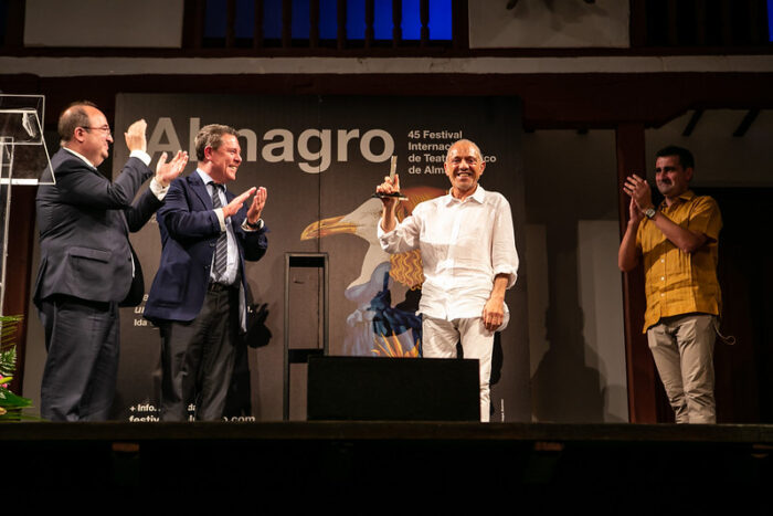  El presidente de Castilla-La Mancha junto al ministro de Cultura y Deporte en la inauguración de la 45 edición del Festival Internacional de Teatro Clásico de Almagro
