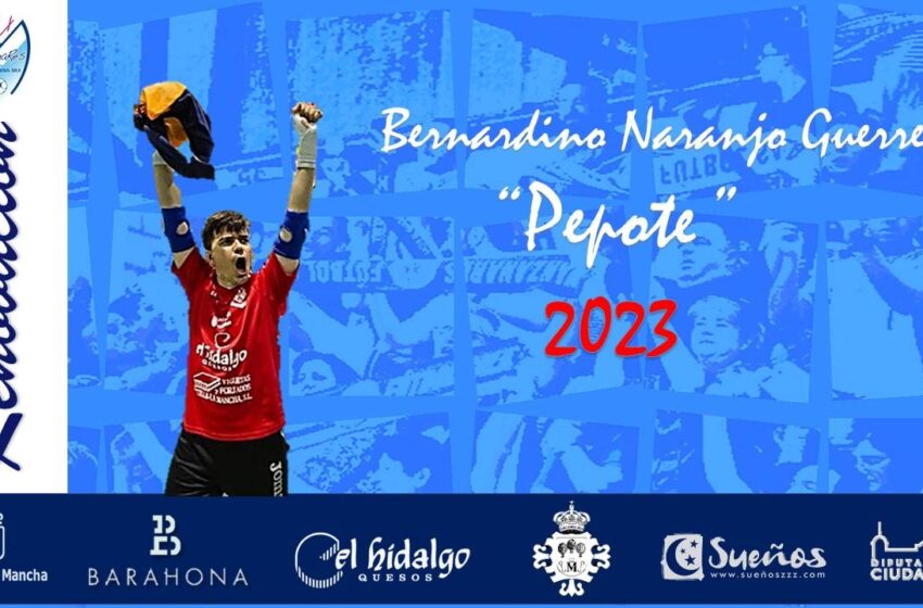  Pepote vestirá la camiseta del Quesos El Hidalgo Manzanares por décima temporada