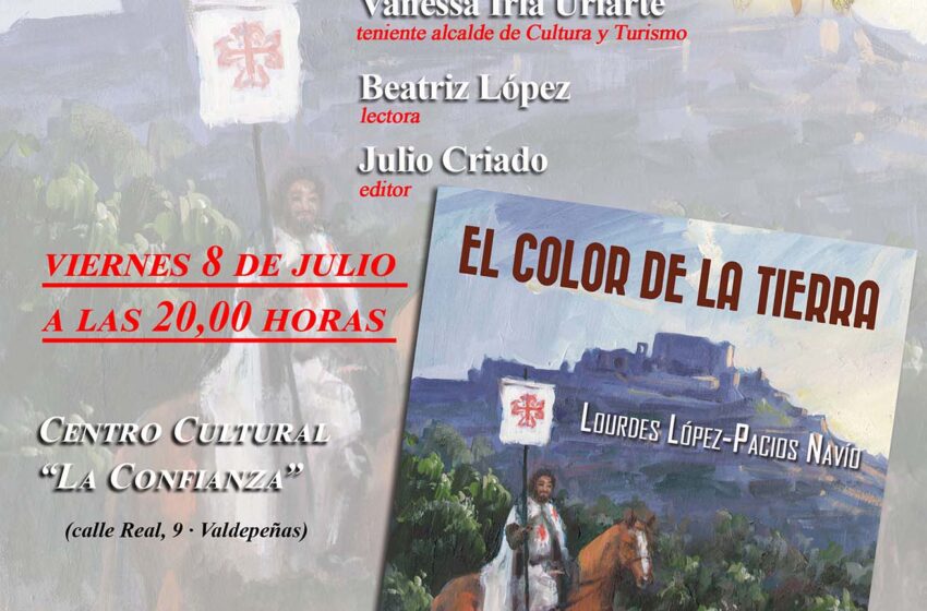  La escritora Lourdes López-Pacios Navío presenta su novela ‘El color de la tierra’ en La Confianza de Valdepeñas