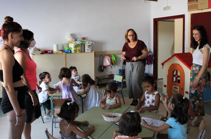  El Plan Corresponsables impulsado por el Gobierno regional para facilitar la conciliación atiende a más de 500 niños de Piedrabuena y a sus familias