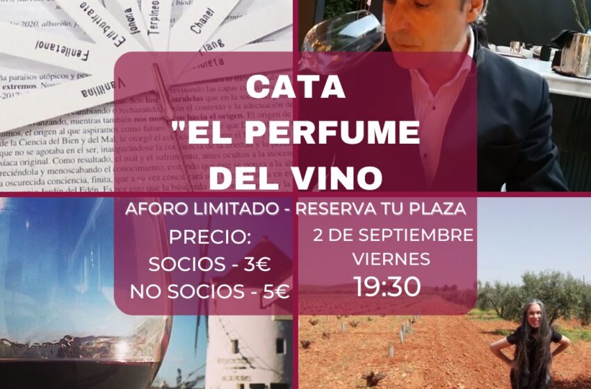  Vinícola de Valdepeñas organiza la cata “El perfume del vino”
