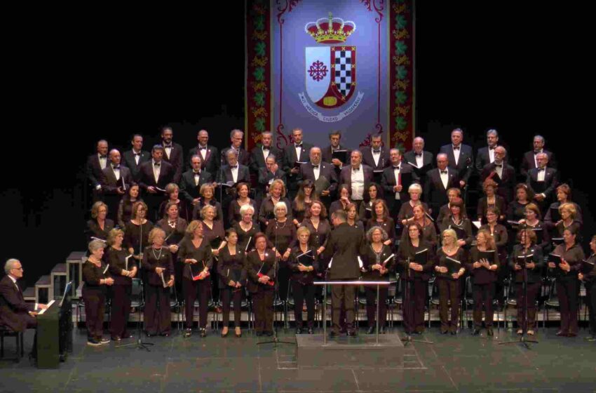  Emotivo concierto de la Coral Maestro Ibáñez para celebrar el 80 aniversario