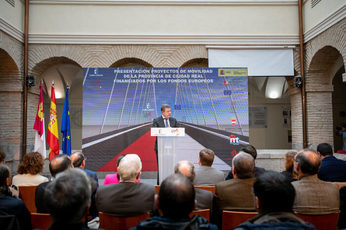  El Gobierno regional movilizará 12,2 millones de euros en tres proyectos de movilidad en la provincia de Ciudad Real