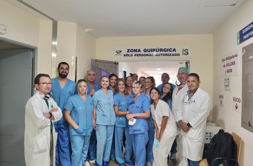  Profesionales de Traumatología del Hospital Santa Bárbara de Puertollano realizan una intervención ortopédica de alta complejidad