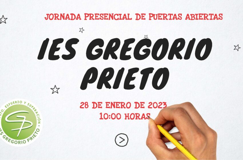  Jornada de Puertas Abiertas en el IES Gregorio Prieto de Valdepeñas