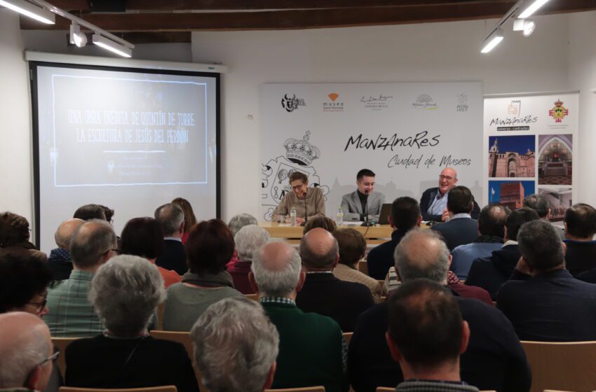  El Aula Abierta de Manzanares regresó con una conferencia sobre la escultura de Jesús del Perdón de Quintín de Torres