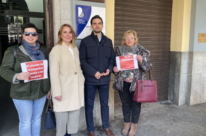  PP Valdepeñas: Cándida Tercero pide amparo al Instituto de la Mujer de CLM ante el trato vejatorio del alcalde de Valdepeñas