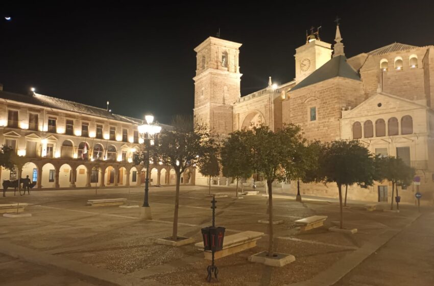  Villanueva de los Infantes apuesta por la eficiencia energética en el alumbrado ornamental del casco histórico