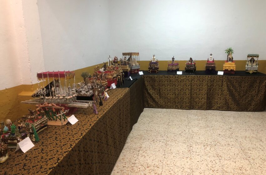  La Hermandad de la Soledad acoge la «I Exposición Semana Santa en miniatura»