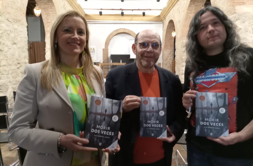  Alejandro Seral presenta su libro “Morir dos veces” en el Auditorio Inés Ibáñez Braña de Valdepeñas