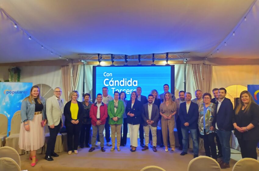  Cándida Tercero presenta una candidatura para gobernar y volver a ilusionar a Valdepeñas