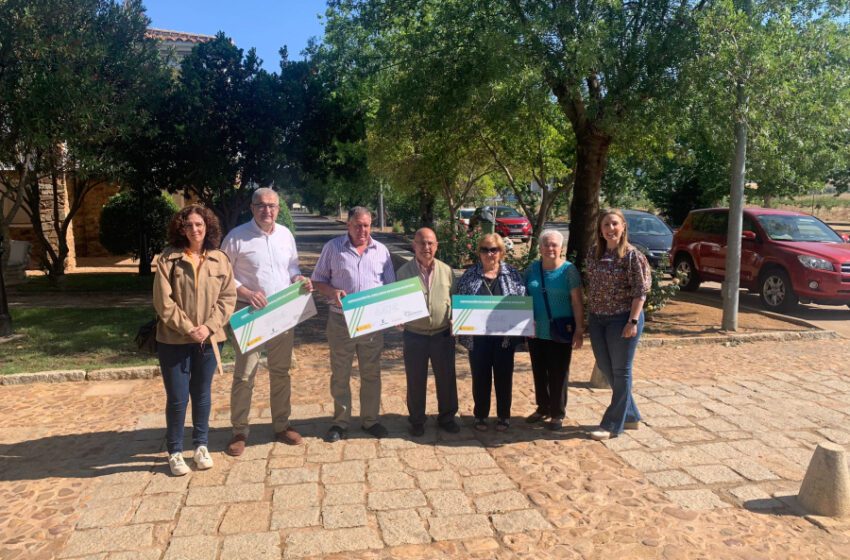  Las asociaciones y colectivos del destino Cabañeros reciben los cheques solidarios de “Los Sabores de Cabañeros” a través del Plan de Sostenibilidad Turística