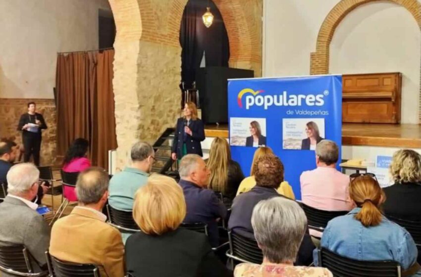  Elecciones 2023: El PP de Valdepeñas presentó ayer su programa electoral