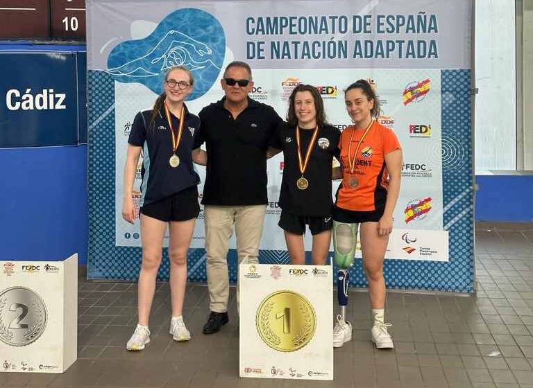  La nadadora Beatriz Lérida participa en el campeonato de España de natación adaptada celebrado en Cádiz