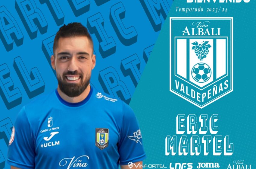  Comunicado oficial – Eric Martel: calidad y gol al servicio del Viña Albali Valdepeñas
