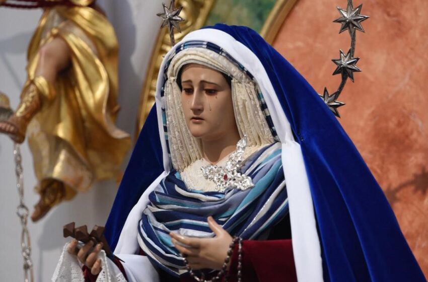  La imagen de María Stma. de la Palma se retirará del culto público para su restauración.