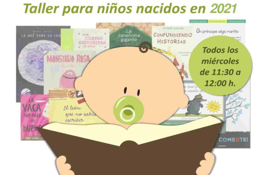  La Biblioteca Pública Municipal de Valdepeñas “Ana de Castro” celebrará durante este curso 2023/2024 su 11ª edición del Taller de Bebeteca