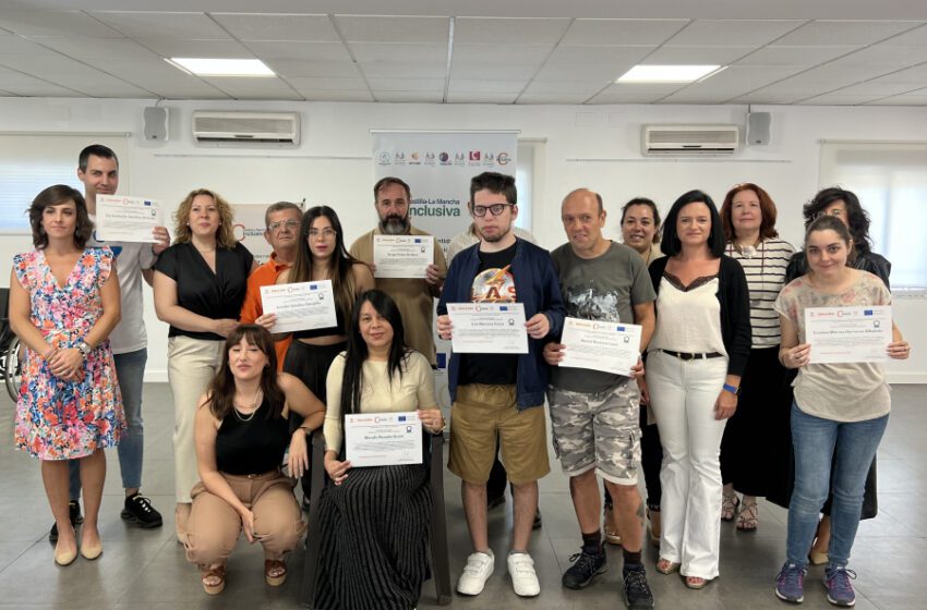  Diputación de Ciudad Real es reconocida por colaborar en proyecto de formación para personas con discapacidad.