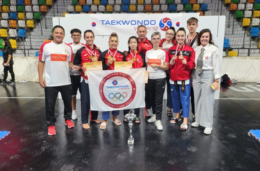  El club Yin Yang se corona campeón por equipos en el open internacional de Taekwondo Don Quijote