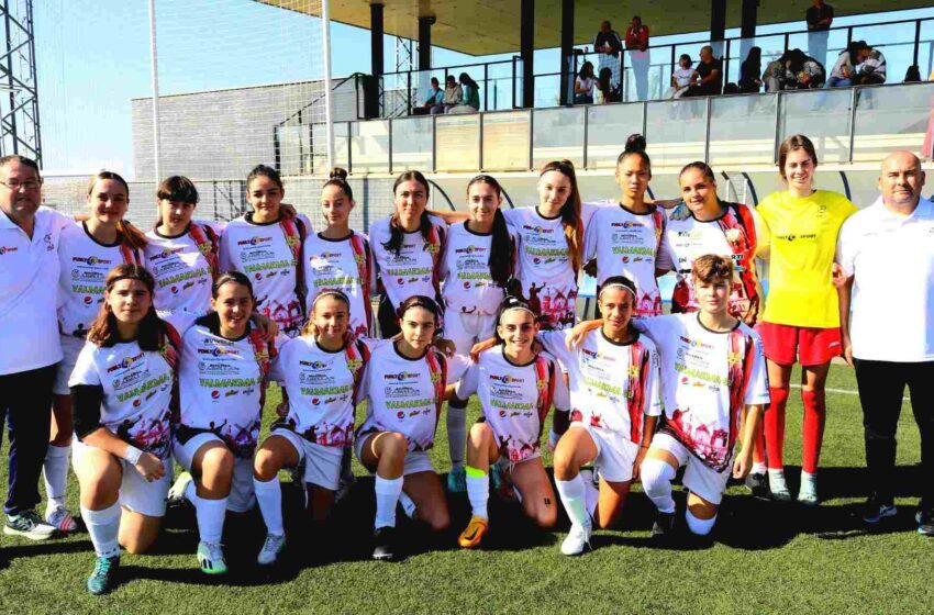  El fútbol femenino llega a Valdepeñas cien años después de forma oficial con el partido entre el CD Quijote y el Ancla Gerindote