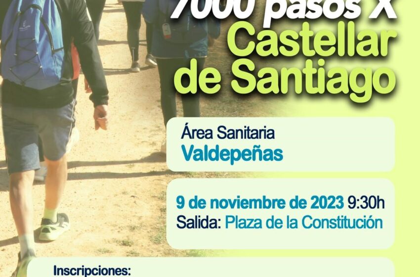  Castellar de Santiago y Chillón se unen al programa 7000PasosX para fomentar el ejercicio y el ocio saludables.
