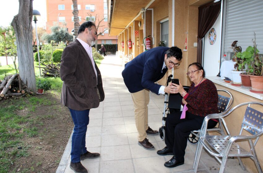  El delegado de Bienestar Social visita la residencia Ciudad de Matrimonios en Ciudad Real