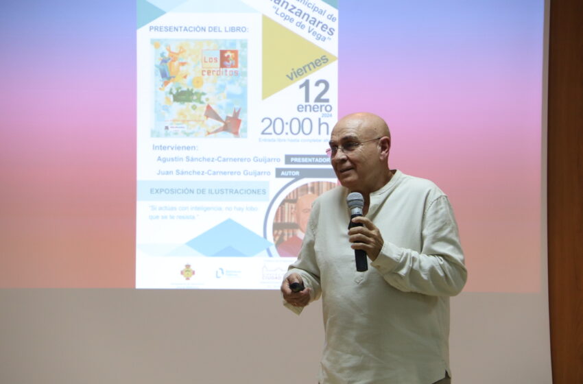  Juan Sánchez-Carnerero presenta una versión cuadriculada del cuento de Los 3 cerditos en Manzanares