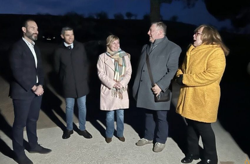  La Diputación de Ciudad Real dona 13.000 euros para la iluminación del camino al Santuario de la Virgen de Criptana