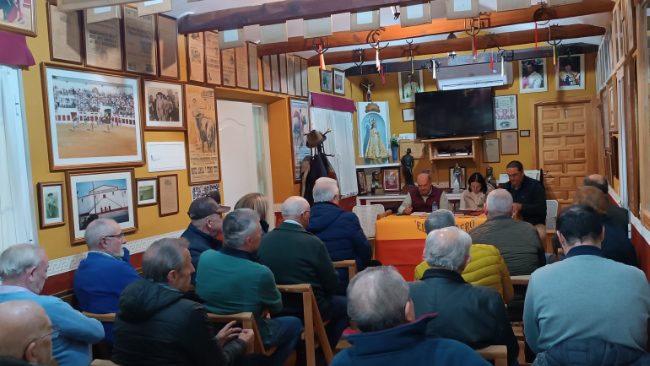  Presentado el proyecto de actividades de la Junta Directiva de la Peña Taurina El Burladero para el año 2024.