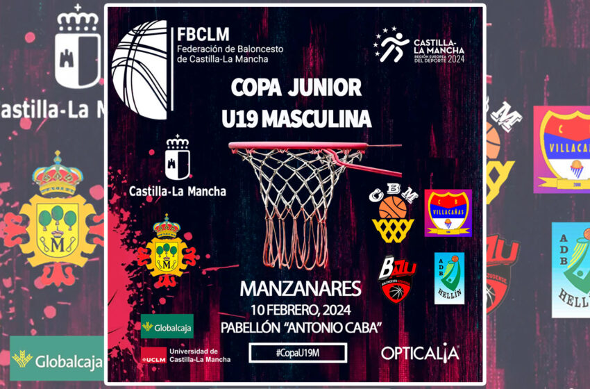  La Copa Júnior U19 de baloncesto vuelve a celebrarse en Manzanares después de dos años.