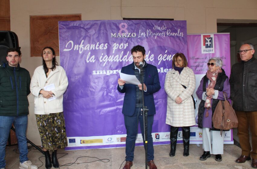  Villanueva de los Infantes celebra el Día de las Mujeres con la inauguración del Paseo de la Igualdad.