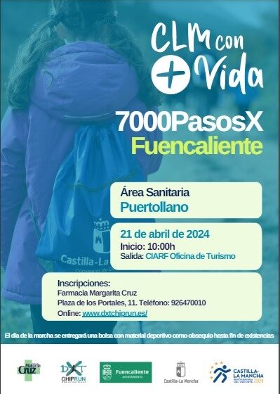  La GAI de Puertollano implementa en Fuencaliente el programa 7000PasosX para fomentar el ejercicio y el ocio saludables.