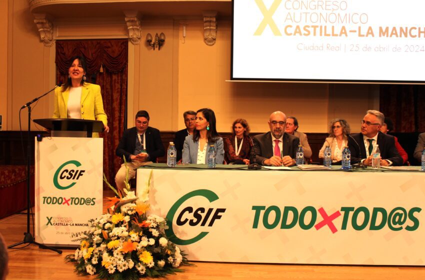  Blanca Fernández pide empatía a CSIF para garantizar un sistema de bienestar sostenible