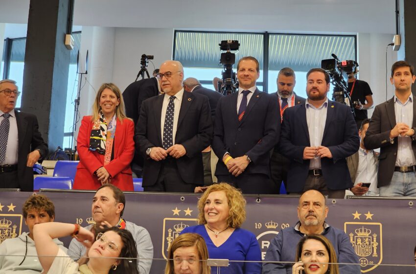  Exitoso estreno internacional del ‘Manzanares Arena’ con partido de fútbol sala entre España y Paraguay