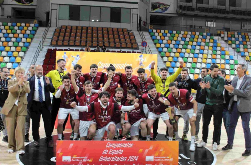  El Gobierno regional felicita a los equipos masculino y femenino de Balonmano de la UCLM tras proclamarse campeón y medalla de bronce respectivamente