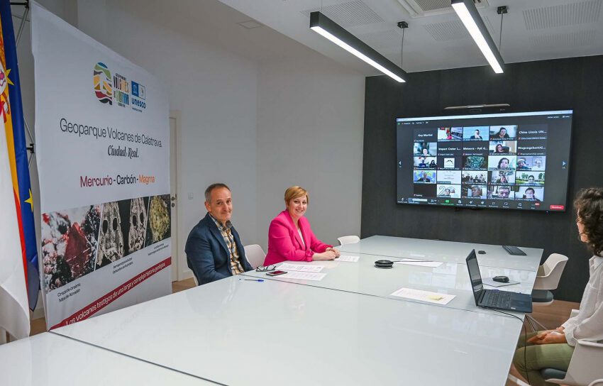  El Geoparque mundial “Volcanes de Calatrava. Ciudad Real” presenta su potencial en un encuentro internacional impulsado por la UNESCO