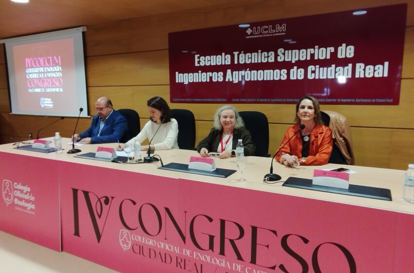  Inaugurado el IV Congreso de Enología de Castilla-La Mancha para apoyar la investigación y la dignificación de la profesión.