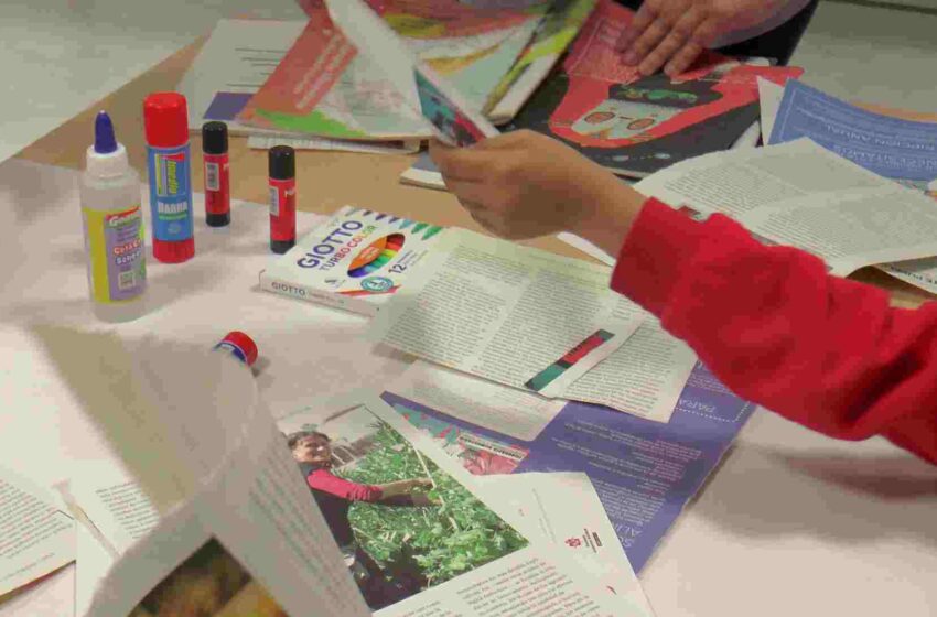  La Alegría de la Huerta Manchega lleva a cabo el taller de libros cartoneros