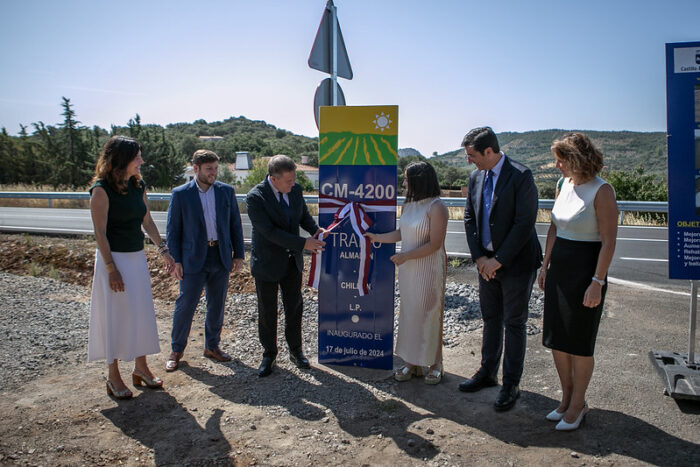  Inaugurada rehabilitación de la CM-4200 entre Almadén y Chillón por García-Page