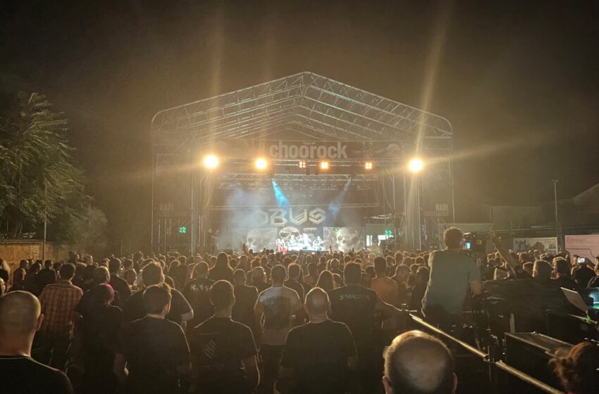  Corral de Calatrava: Éxito total en el Festival Choorock con Obús, Tarque y Hamlet.