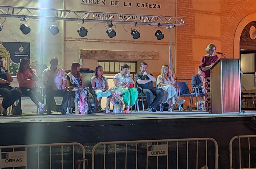  Lorenza Abellán pronuncia emotivo pregón en las fiestas de la Virgen de la Cabeza